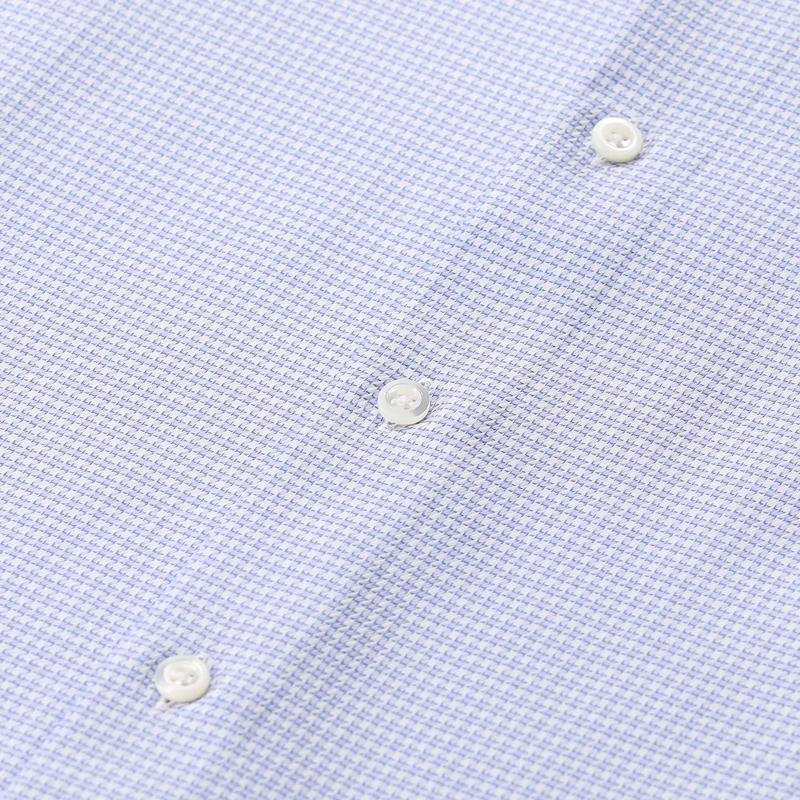 STENSTRÖMS Hemd Slim-Fit Hemd aus Baumwolle blau(Image 3)