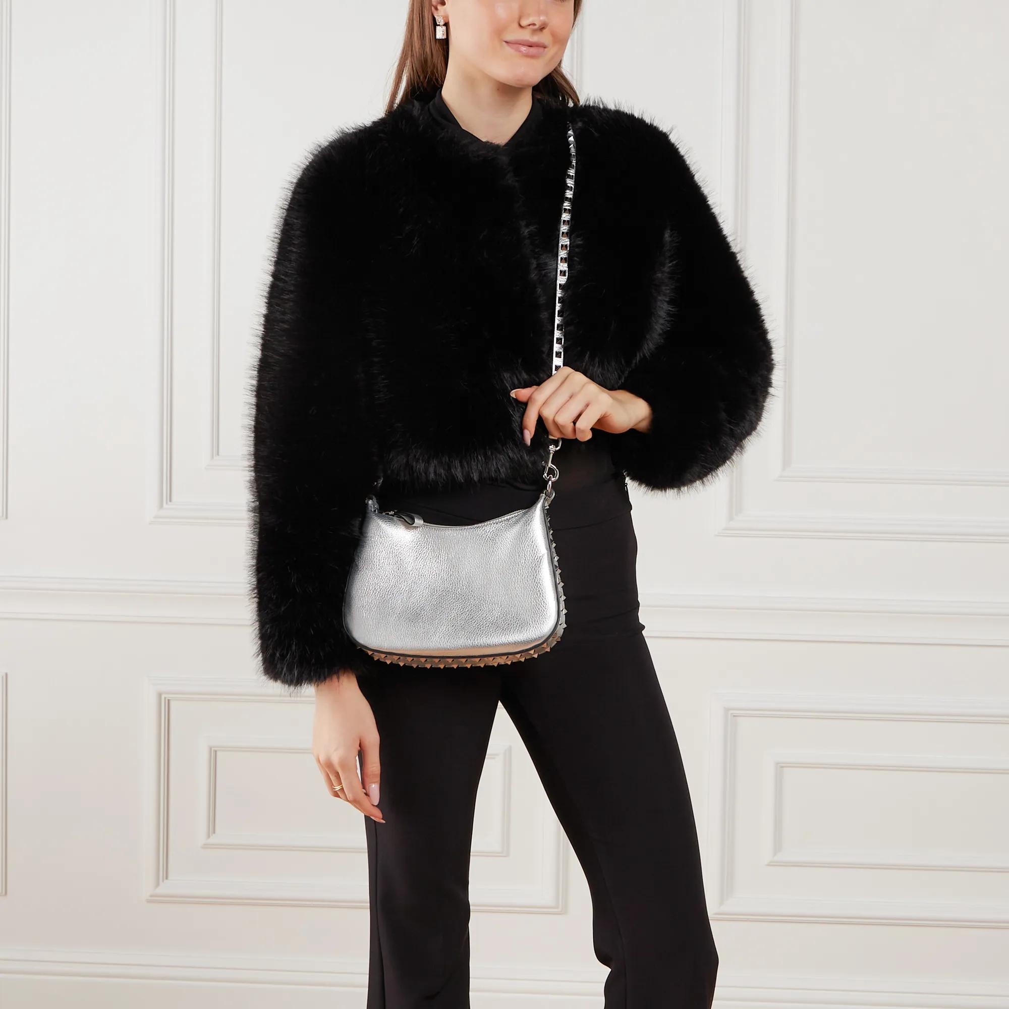 Valentino Garavani Hobo bags Small Hobo Bag in zilver