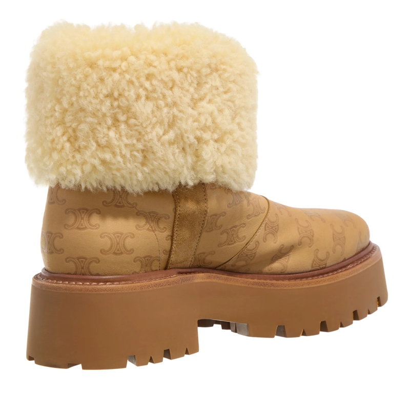 Celine Winterboots Cropped Boot Cognac(Image 4)