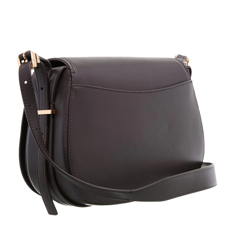 MICHAEL Michael Kors Crossbody Bag Lydia Md Flap Messenger Chocolate(Image 3)