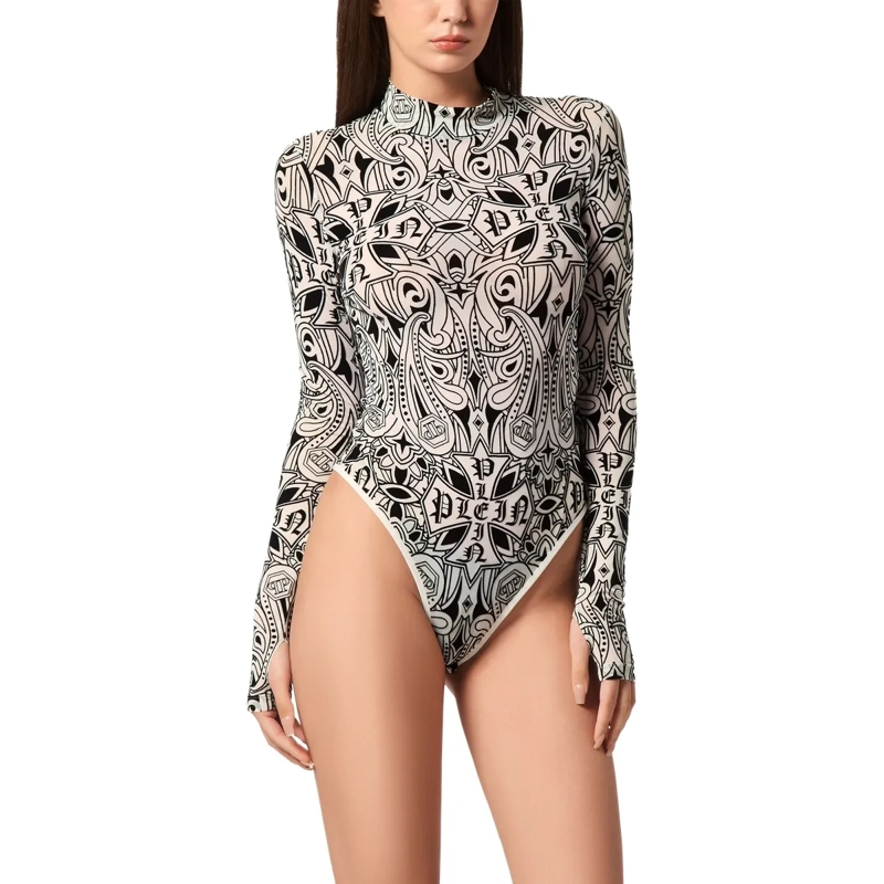 Philipp Plein Top Körper Gothic Plein nude(Image 3)