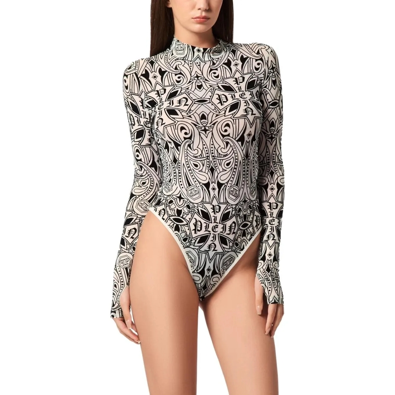 Philipp Plein Top Körper Gothic Plein nude(Image 3)