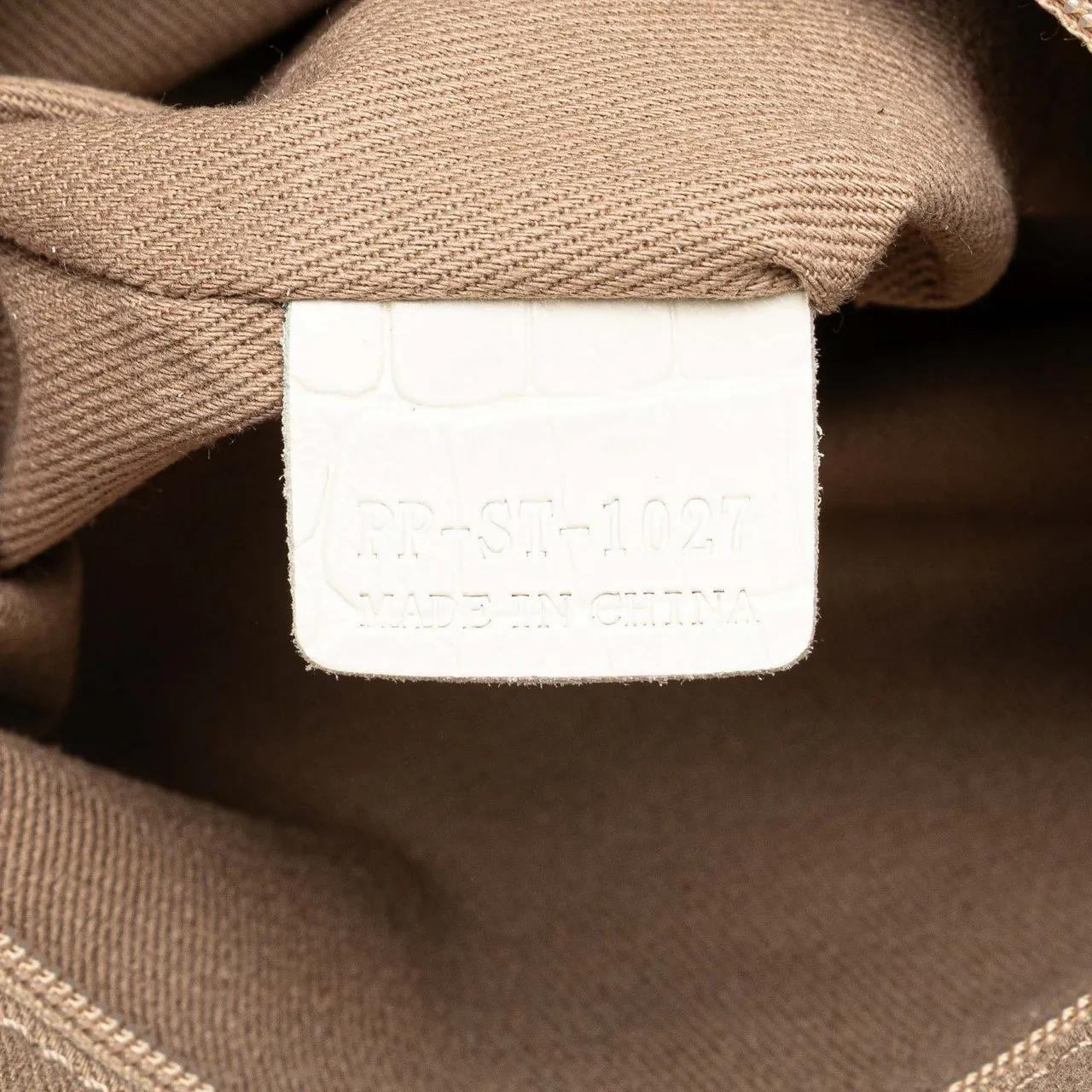 Thumbnail - Celine Crossbody Bags - Macadam Canvas Bittersweet Handbag - Gr. unisize - in Braun - für Damen