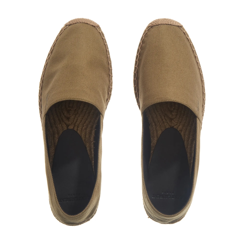 Saint Laurent Espadrilles Gabardine Espadrille Cactus(Image 6)