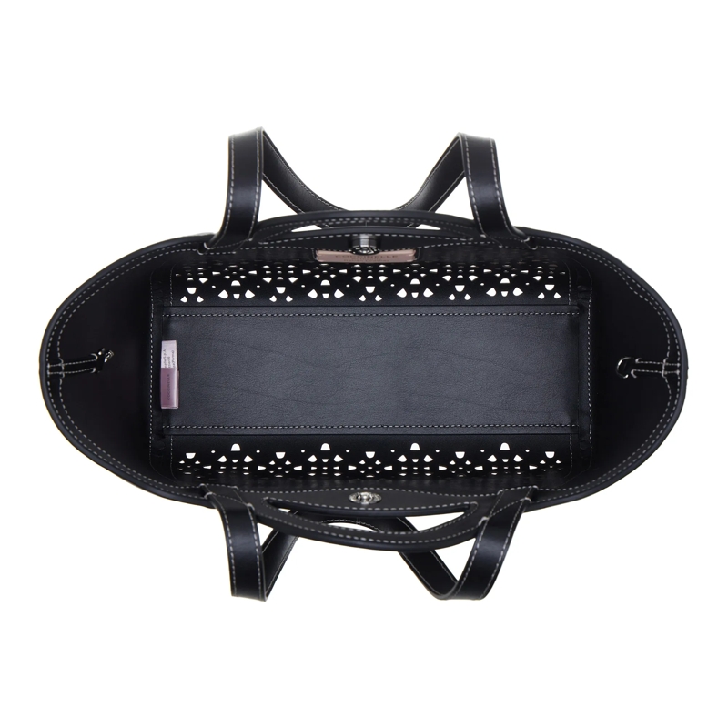 Coccinelle Shopper Coccinelle Amalia Cow.Per. Noir(Image 5)