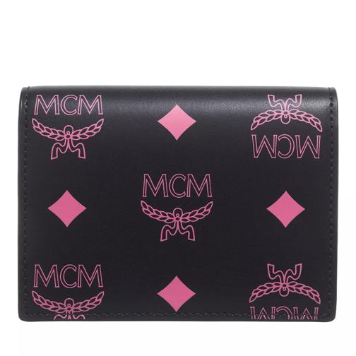 MCM Aren Flap Wallet/Bi-Fold Mini Powder Pink Bi-Fold Portemonnaie