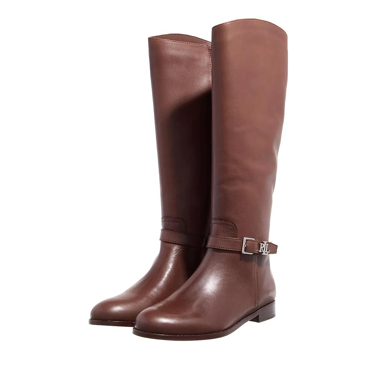 Lauren Ralph Lauren Boots & Stiefeletten - Brooke Tall Boots - Gr. 36 (EU) - in Braun - für Damen