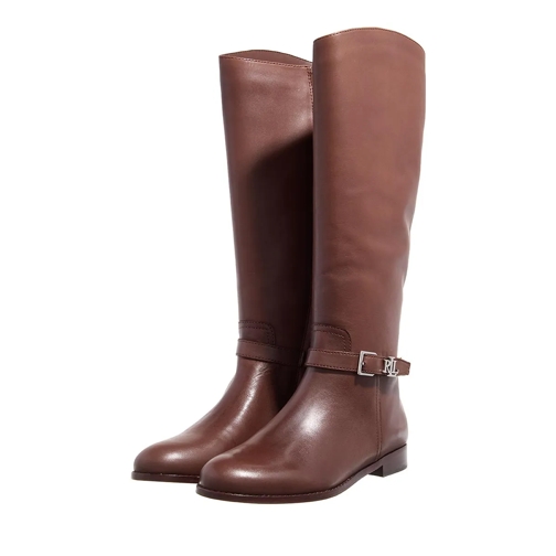 Lauren Ralph Lauren Brooke Tall Boots Dark Mahogany Stivale