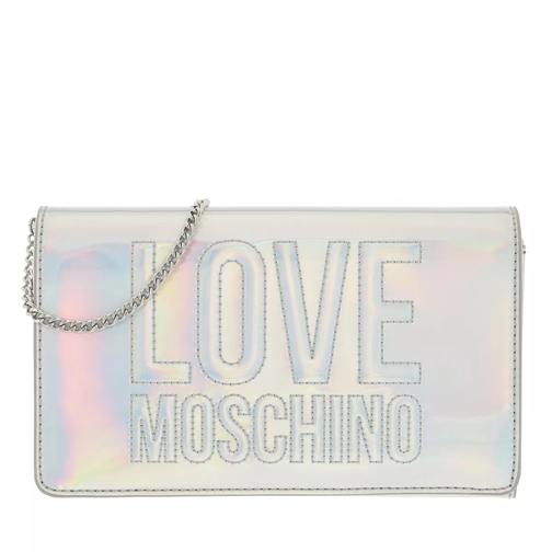 Love Moschino Borsa Pu  Bianco Pochette-väska