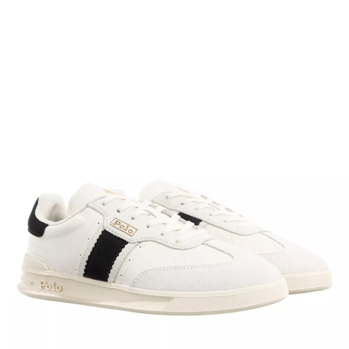 Polo Ralph Lauren Htr Aera Sneakers Low Top Lace Bianco/Black scarpa da ginnastica bassa