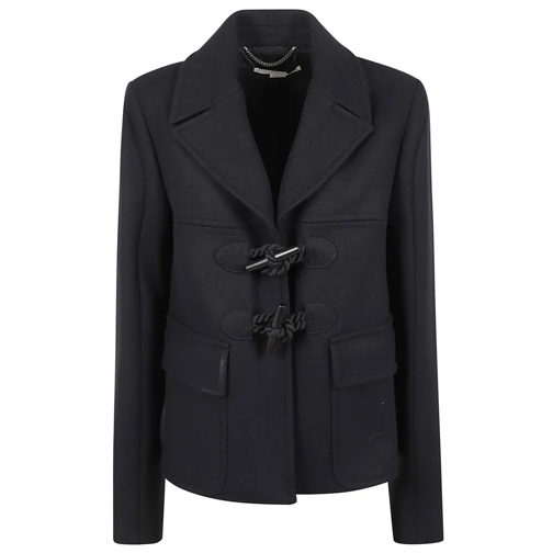 Stella McCartney  Buckled Short Coat Blue