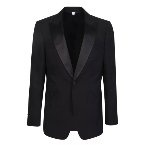 Burberry Tailored Tuxedo Jacket Neutrals 