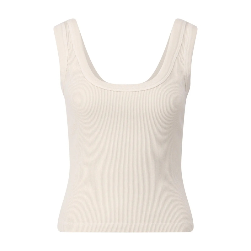 Citizens Of Humanity Top Geripptes Crop-Top Faye Creme(Image 4)