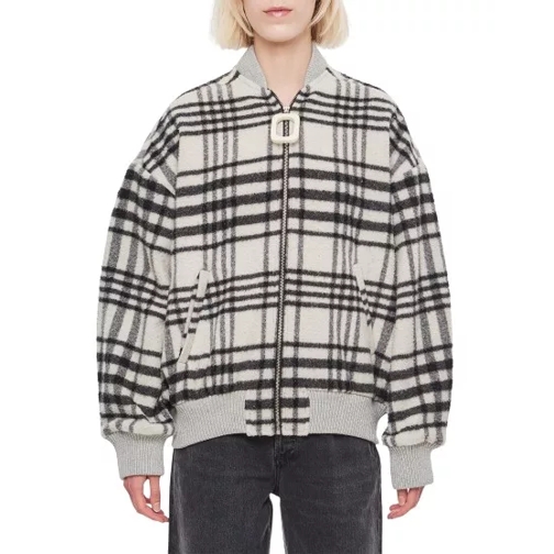 J.W.Anderson Wool Bomber Jacket White 