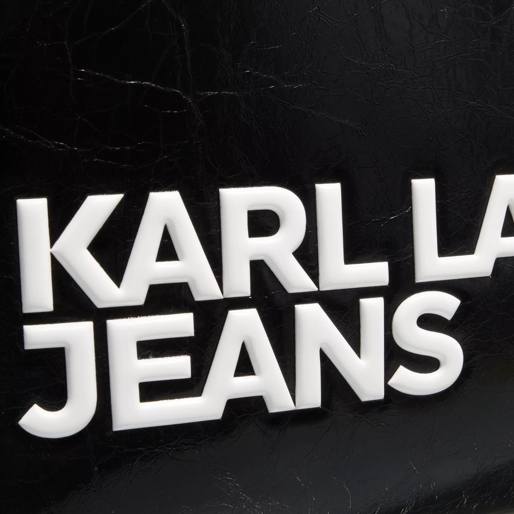 Karl Lagerfeld Jeans Shoppers Essential Logo Tote in zwart