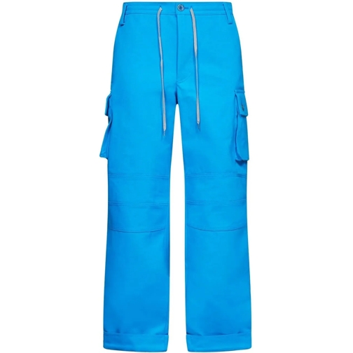 Jacquemus Pantalon décontracté Jacquemus Giardino Cotton Trousers blau