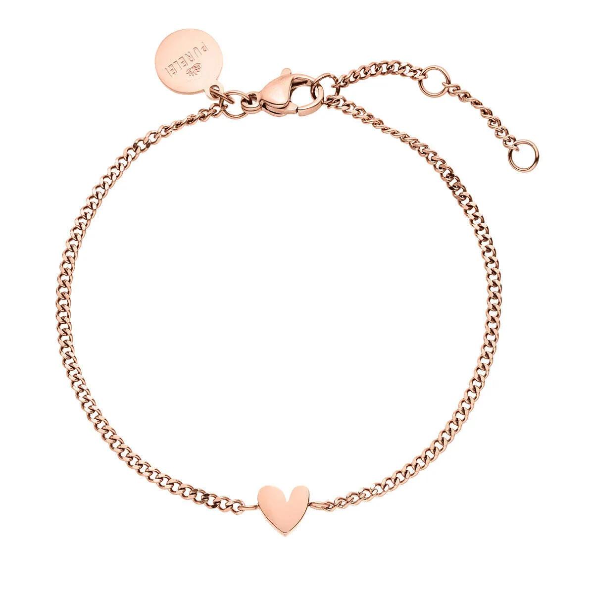 Purelei Armband - Armband Tiny Heart - Gr. ONE SIZE - in Quarz - für Damen