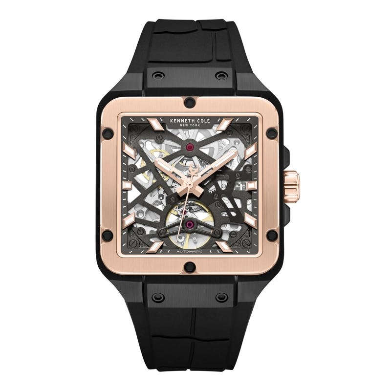 Kenneth Cole Automatikuhr Automatikuhr Arlington schwarz