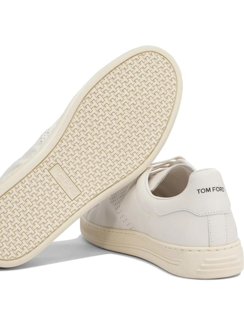 Thumbnail - Tom Ford Low-Top Sneaker - "Warwick" Sneakers - Gr. 43 (EU) - in Weiß - für Damen