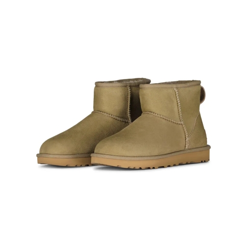 UGG Boots Classic Mini II Grün Schnürschuhe