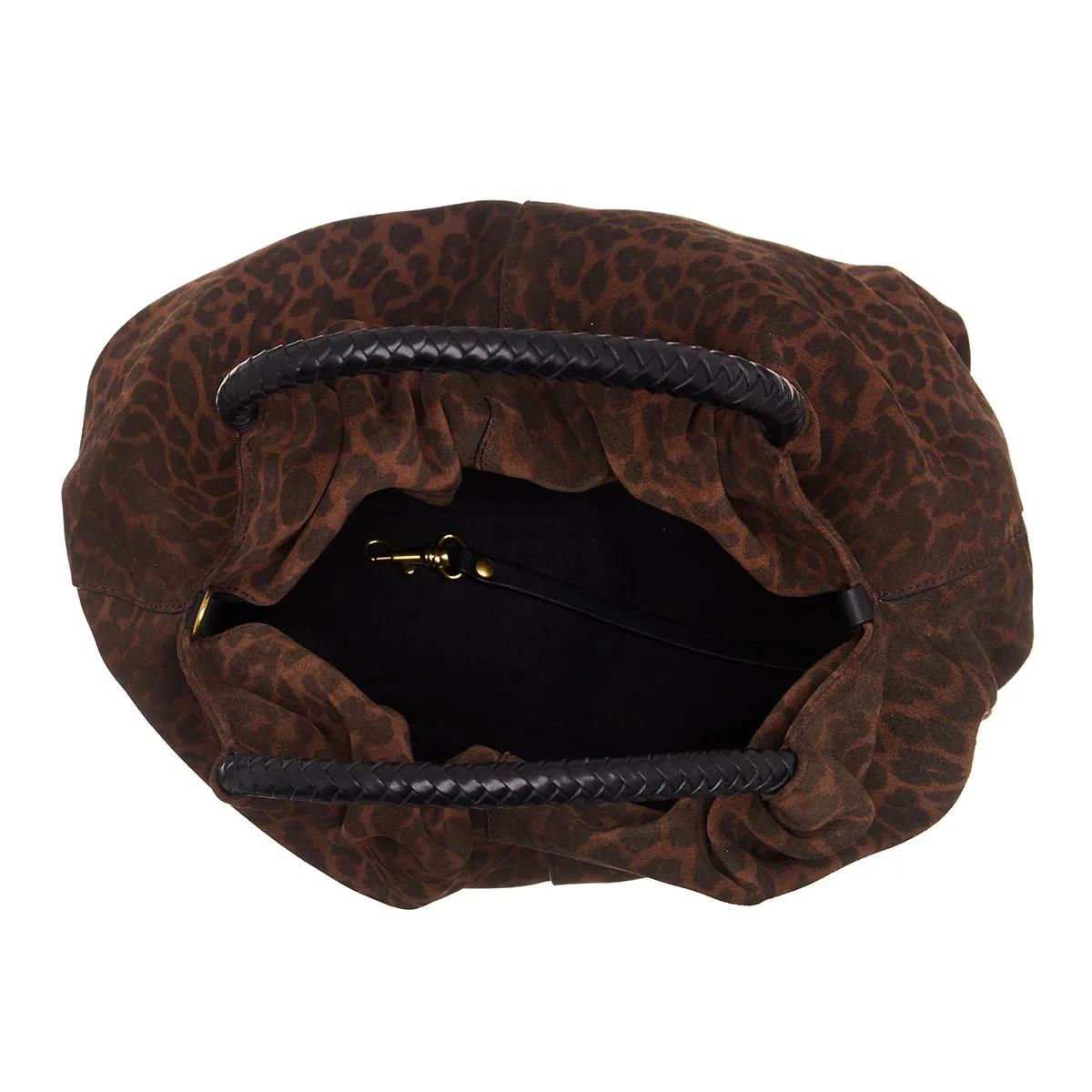 Jerome Dreyfuss Bucket bags Gordi M in luipaardprint