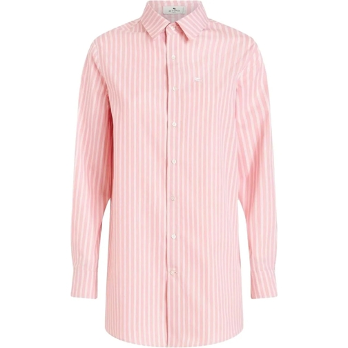 Etro T-Shirts camicia rose pink rose