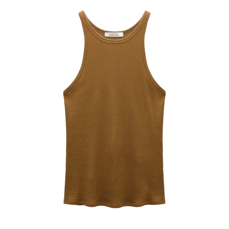 Dorothee Schumacher Top PURE SLEEKNESS top porcini
