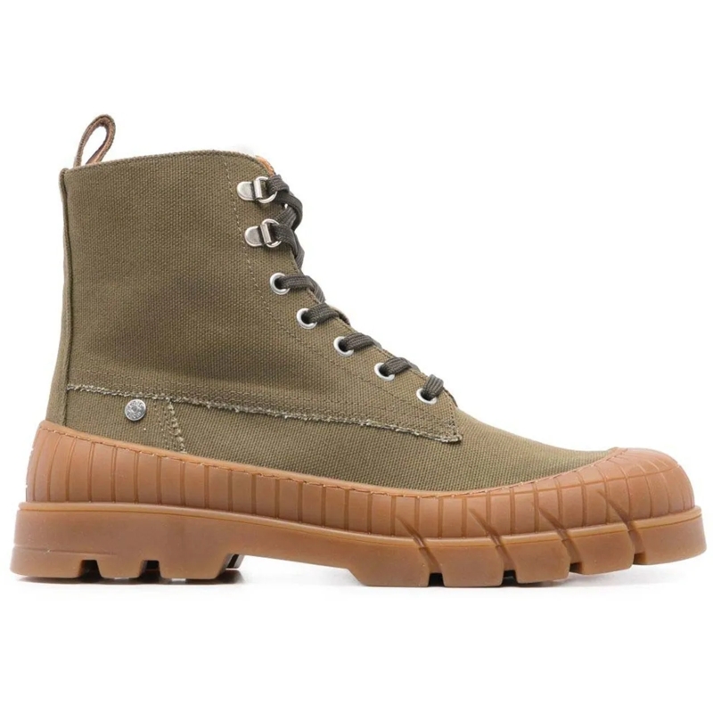 Kenzo Bottes Boots Khaki braun