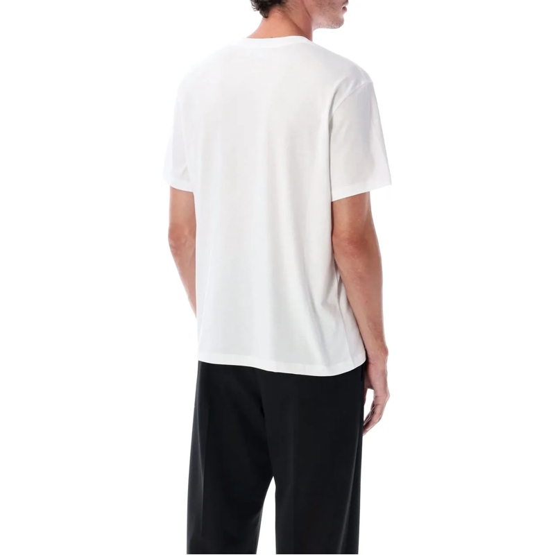 AMI Paris T-shirt T-Shirt mit Logo Weiß(Image 13)