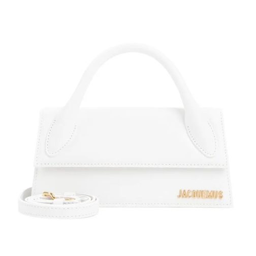 Jacquemus Le Chiquito Long Bag White Axelremsväska