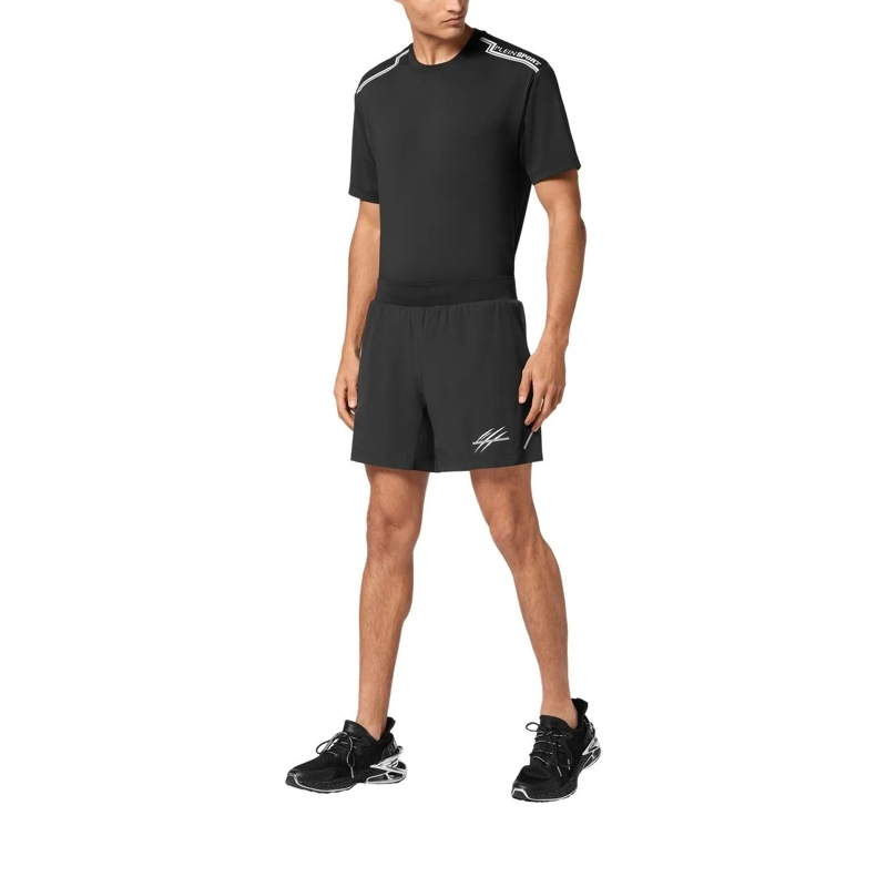 Plein Sport Shorts Shorts Scratch schwarz