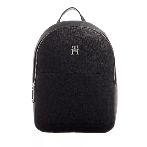 Tommy Hilfiger Th Emblem Backpack Black Zaino
