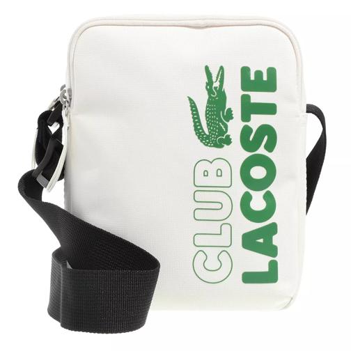 Lacoste Neocroc Seasonal Farine Estragon Noir Crossbody Bag
