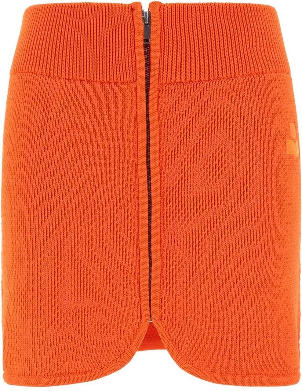 Isabel Marant Isabel Marant Etoile Olgane Mini Skirt orange | Midi-Röcke