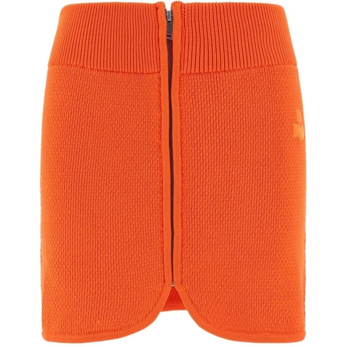 Isabel Marant Midi-Röcke Isabel Marant Etoile Olgane Mini Skirt orange