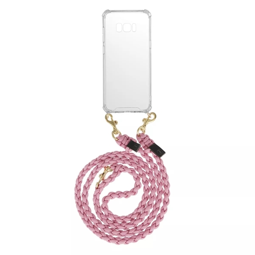 fashionette Smartphone Galaxy S8 Plus Necklace Braided Rose Telefoonhoesje