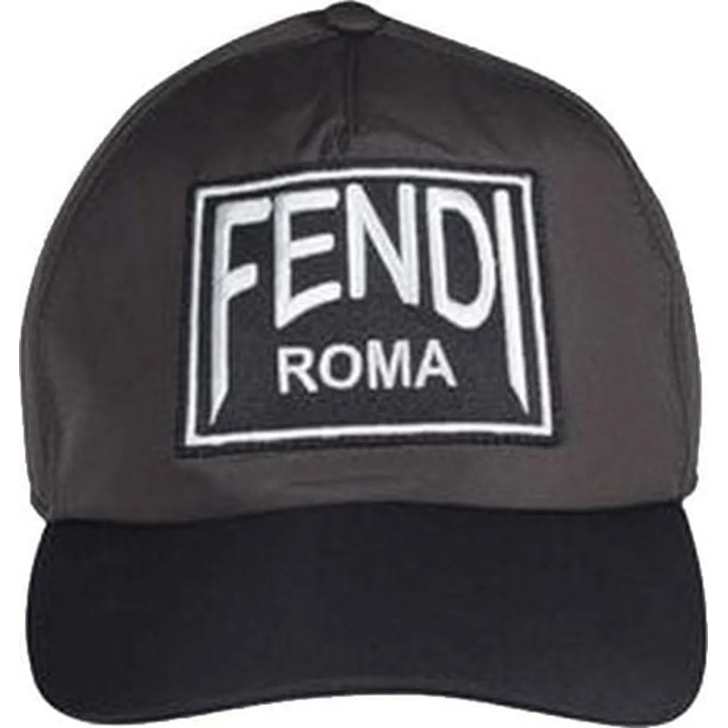 Black fendi hat online