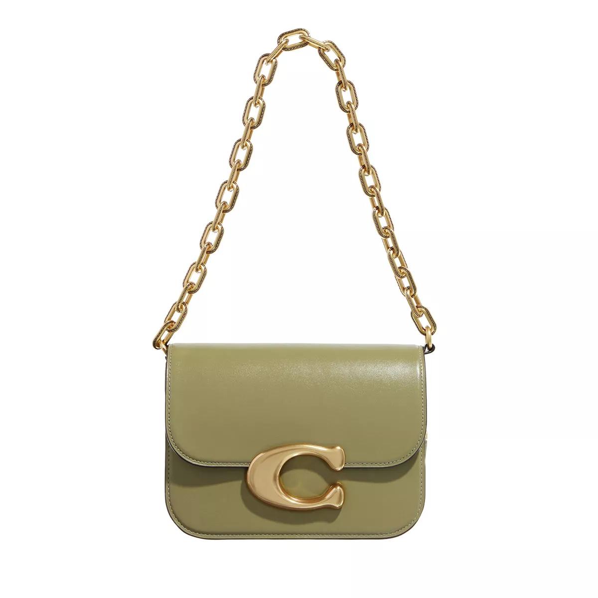 Coach Crossbody Bags - Luxe Refined Calf Idol Bag - Gr. unisize - in Grün - für Damen