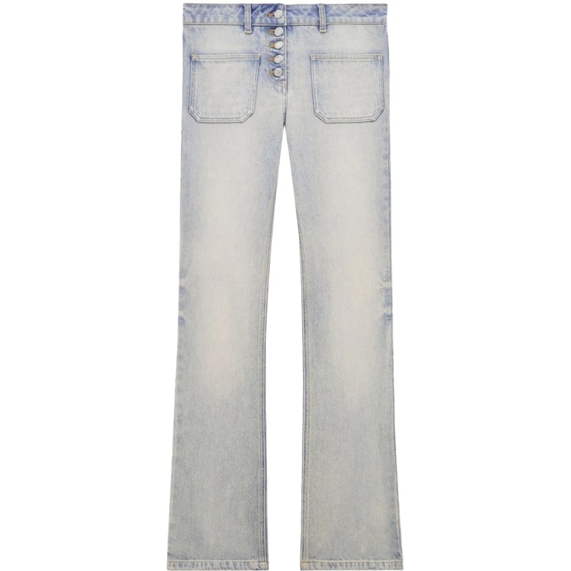 Courrèges  Trousers Light Blue Wash blau