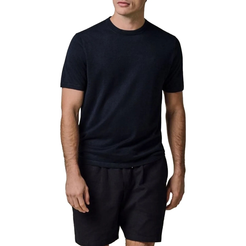 PROFUOMO T-Shirt Profuomo T-shirt Crew Neck Ss T-shirts Donkerblauw blau(Image 3)