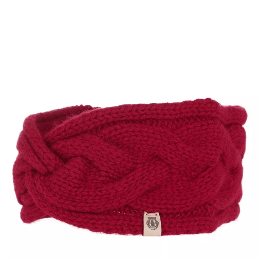 Roeckl Braided Cashmere Headband Classic Red Stola