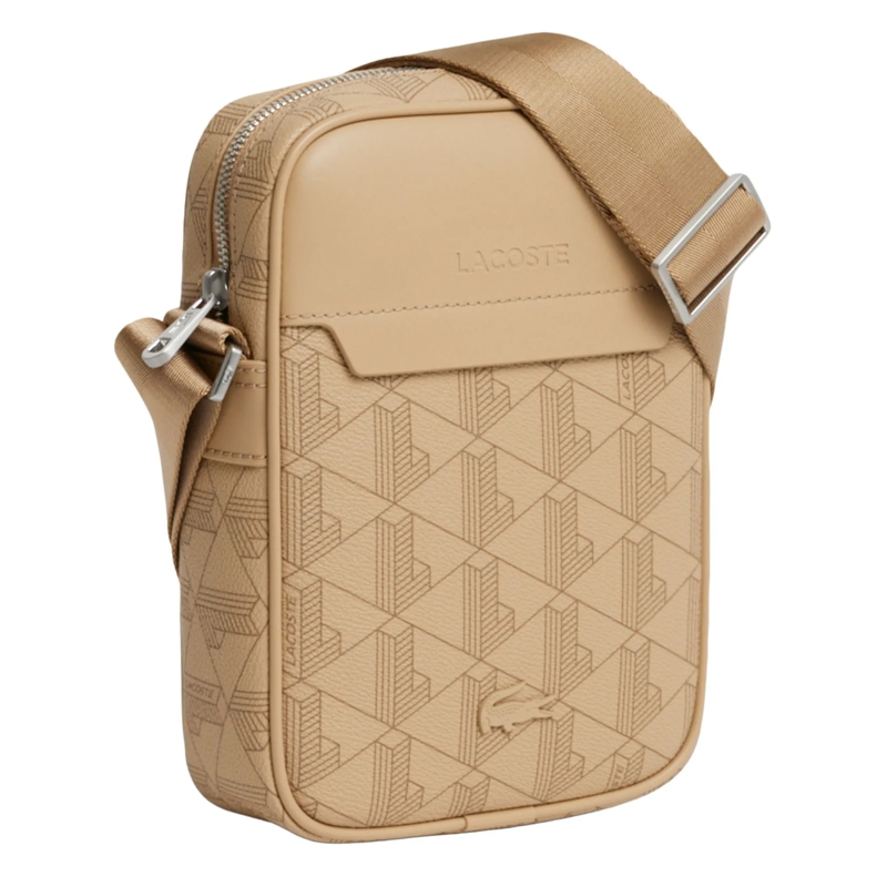Lacoste Tote The Blend Vertical Monogram Camera Bag, beige(Image 2)