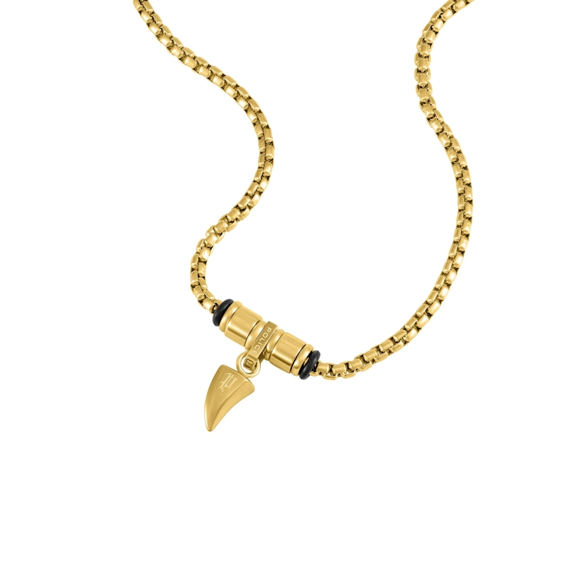 Police  Herrenkette Serrator- Herrenkette- Farbe: silbe gold(Image 2)