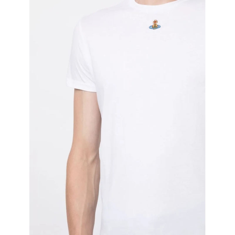 Vivienne Westwood T-shirt Crisp White Organic Cotton Crew Neck T-Shirt White