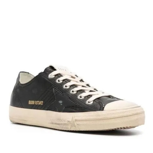 Golden Goose V-Star2 Sneakers In Black Black lage-top sneaker