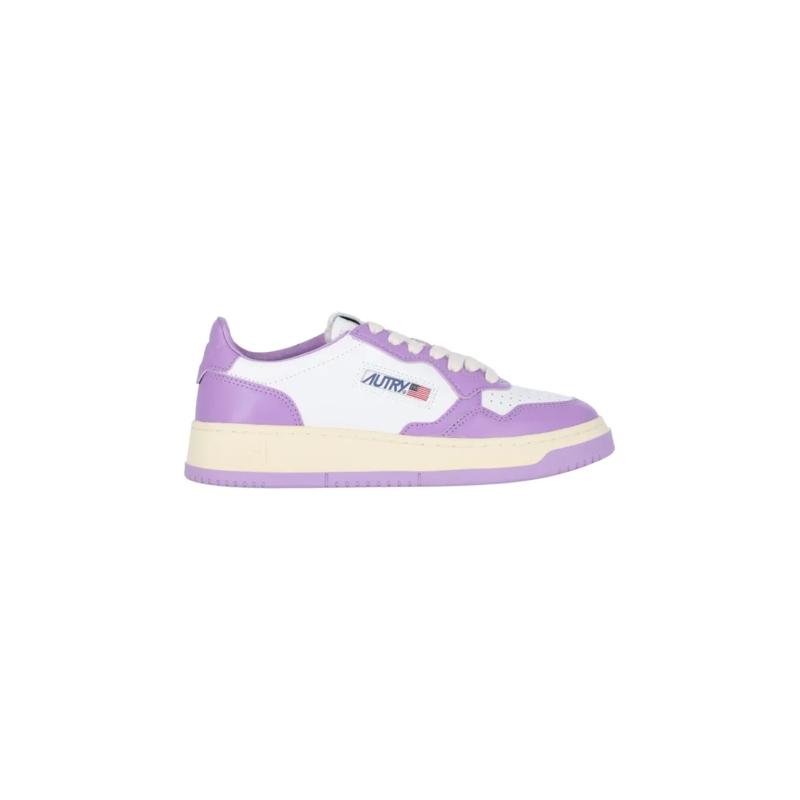Autry International Low-Top-Sneaker Autry "Medalist" Low Sneakers – Purple Purple