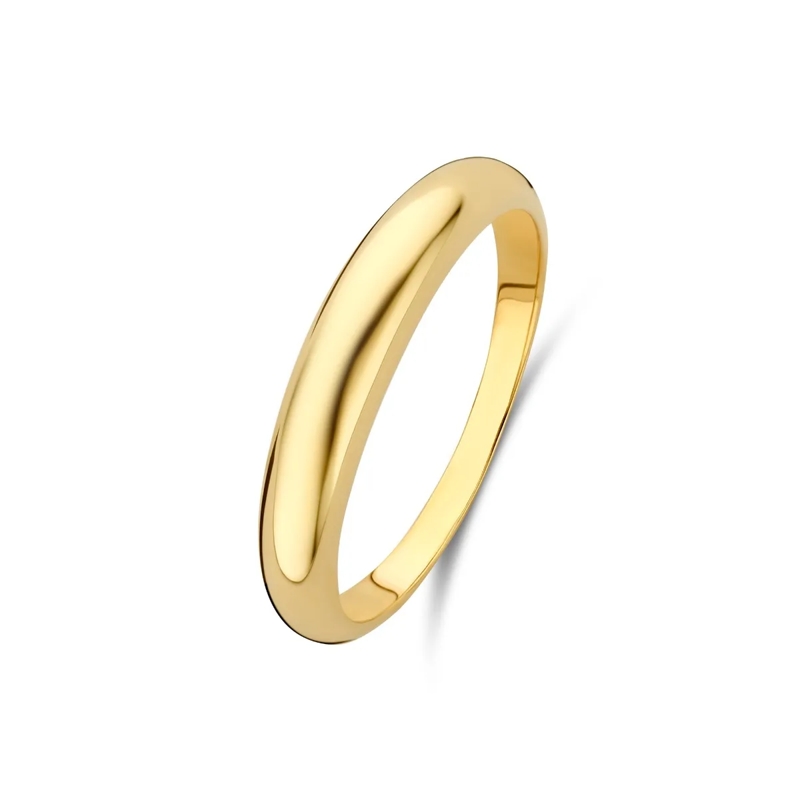 BELORO Ring Della Spiga Dome Ring Gold