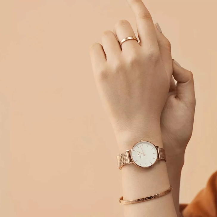 Daniel wellington watch discount and bracelet gift set