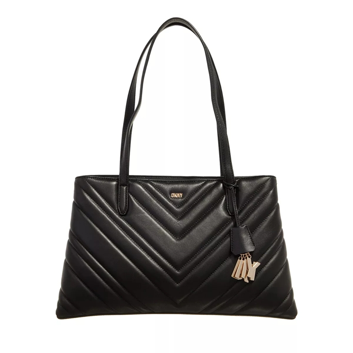 Dkny black cheap quilted bag