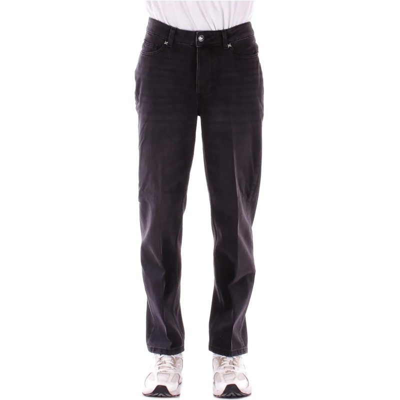 John Richmond Jeans mit geradem Bein Classic Five-Pocket Black Jeans Black
